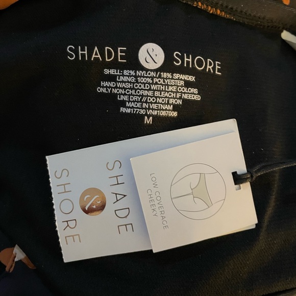 Shade & Shore Strappy Side Cheeky Bikini Bottom Animal Print - Picture 5 of 6